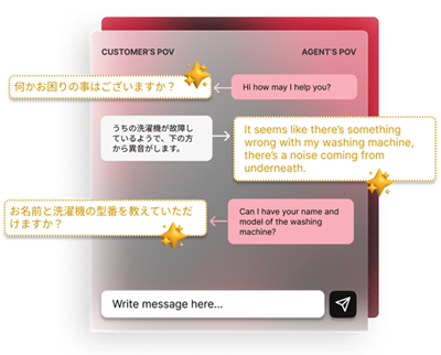 transcosmos发布基于生成式AI自动翻译工具的多语言聊天服务